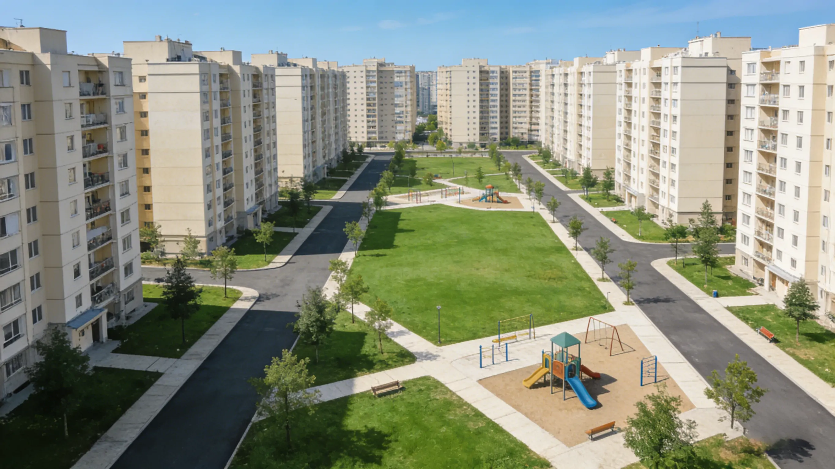 突击者无人机在大型园区/社区